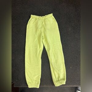Zara Lime Green Sweatpants